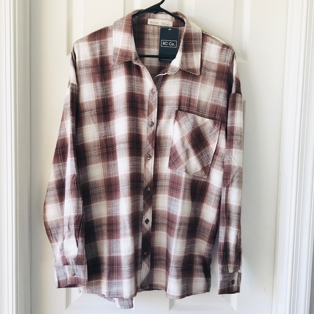 Loved On Plaid Top